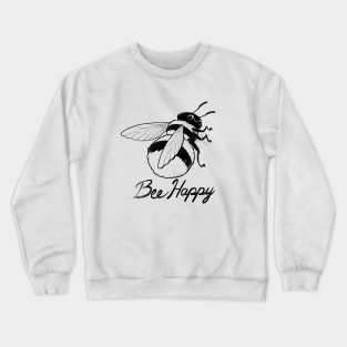 Bee Happy Crewneck Sweatshirt